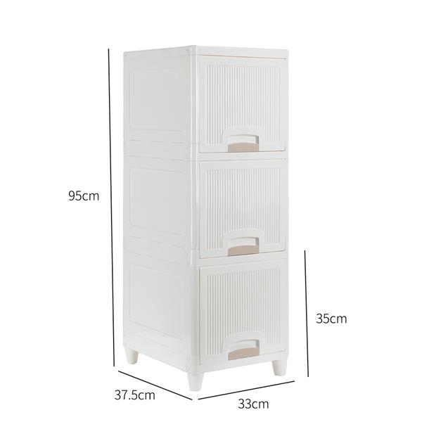 2/3/4-Tire Storage Cabinet with 2 Drawers Organizer Unit for Bathroom  Bedroom US Warehouse - AliExpress