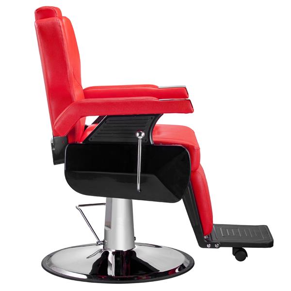 【CS】经典款大理发椅 红色 （本产品将拆分成2个包裹发货）-5