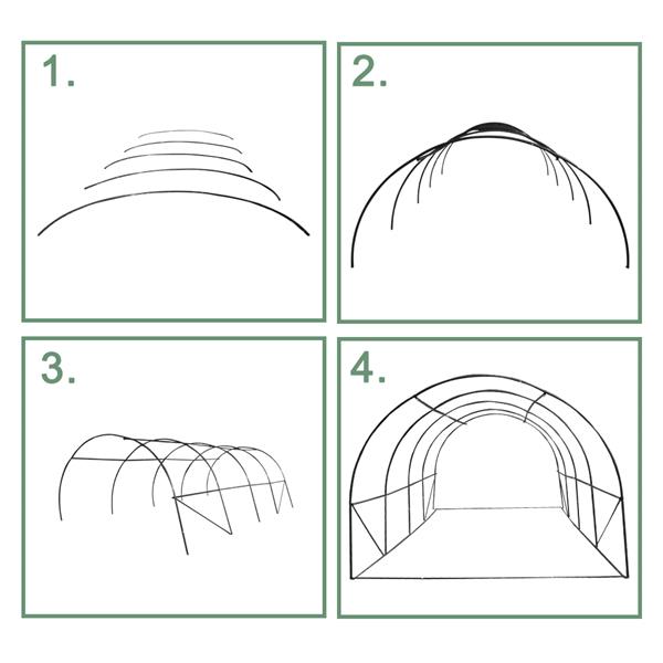 LT-圆顶温室棚 20′x10′x7′-2