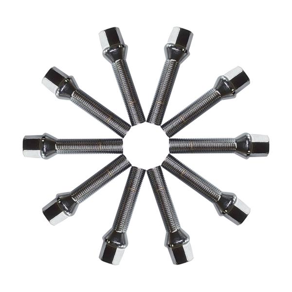 法兰盘 15mm 5x100PCD 57.1CB 14x1.5 Thread 锥形螺栓-35