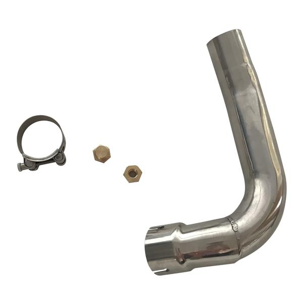 （亚马逊禁售）排气管Mid Pipe Decat Eliminator Exhaust For 2007-2017 2016 Honda CBR600RR CBR 600 S/S-1