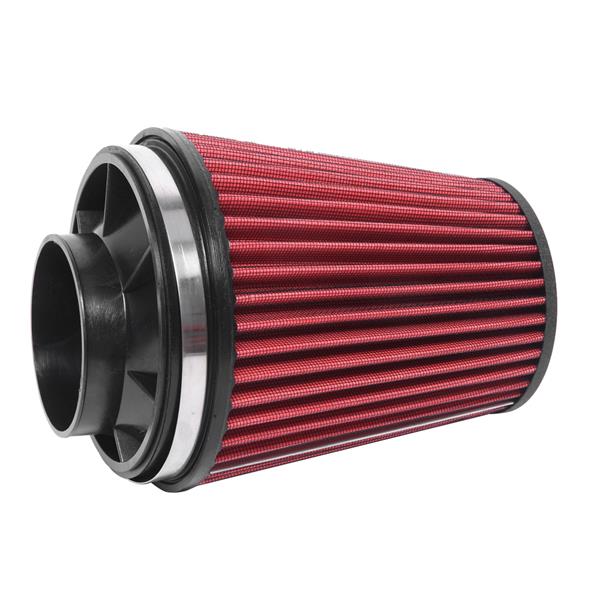4"进气套件黑色皱纹+红色滤清 适用于GMC/雪佛兰/凯迪拉克 2009-2014 V8 4.8L/5.3L/6.0L/6.2L 黑色-29
