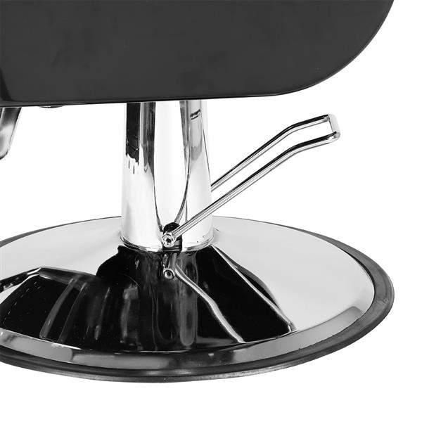 【HZ】HZ8702A经典理发大椅 黑色 -新  （本产品将拆分成两个包裹发货）-5