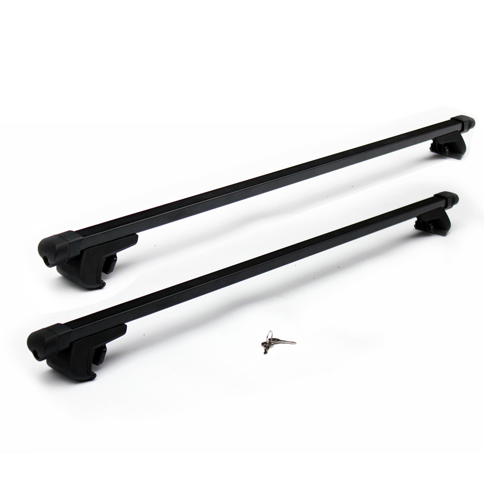 2pcs 48" Iron Roof Racks Black