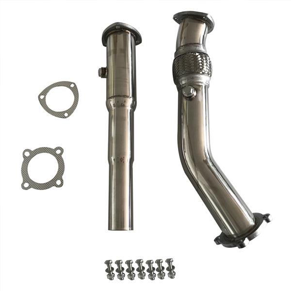 （亚马逊禁售）排气管For 99-04 VW Golf/GTi/Jetta/Beetle 1.8T Stainless Exhaust Pipe Turbo Downpipe US-3
