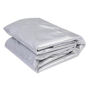 PEVA车衣PVC袋 L号（480*175*120CM） 厚度70g/平方 银灰色