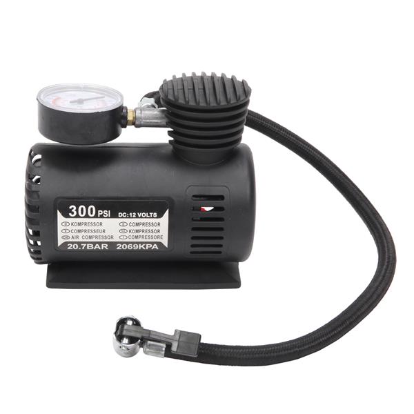 300PSI 12V 塑料充气泵  TH-001-4