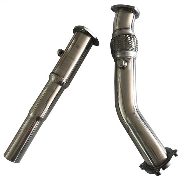 （亚马逊禁售）排气管For 99-04 VW Golf/GTi/Jetta/Beetle 1.8T Stainless Exhaust Pipe Turbo Downpipe US-7