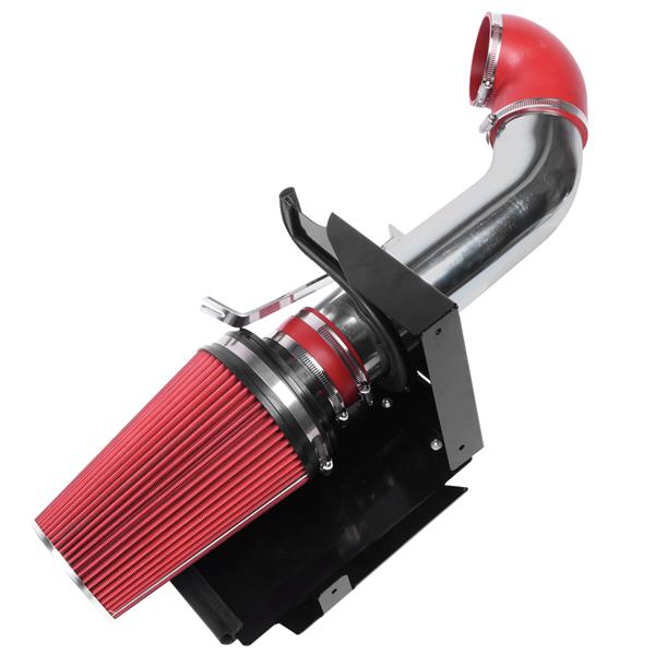 4"进气系统套件 适用于GMC/雪佛兰 1999-2006 V8 4.8L/5.3L/6.0L 红色-10