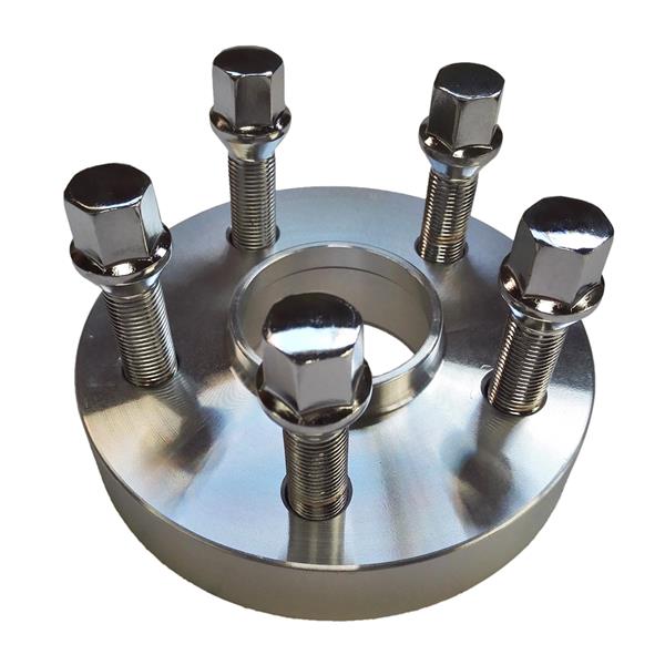 法兰盘 15mm 5x100PCD 57.1CB 14x1.5 Thread 锥形螺栓-25