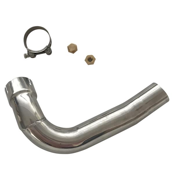 （亚马逊禁售）排气管Mid Pipe Decat Eliminator Exhaust For 2007-2017 2016 Honda CBR600RR CBR 600 S/S-7
