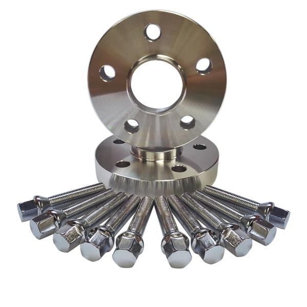 法兰盘 15mm 5x100PCD 57.1CB 14x1.5 Thread 锥形螺栓-15