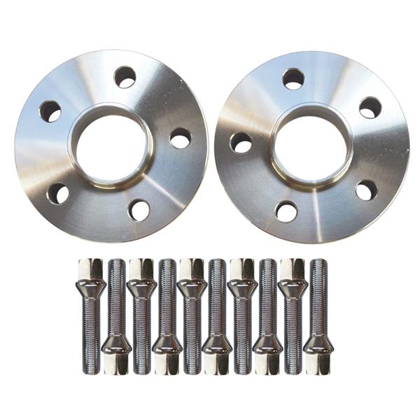 法兰盘 15mm 5x100PCD 57.1CB 14x1.5 Thread 锥形螺栓-1