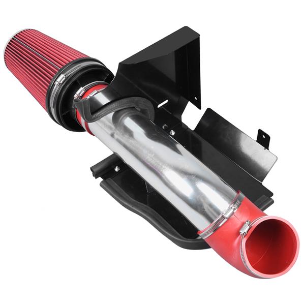 4"进气系统套件 适用于GMC/雪佛兰 1999-2006 V8 4.8L/5.3L/6.0L 红色-11