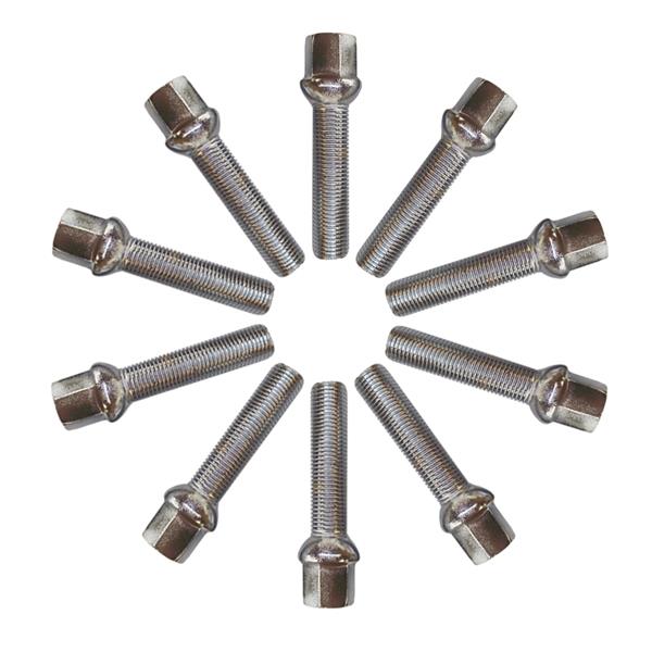 法兰盘 25mm 5x100PCD 57.1CB 14x1.5 Thread 球型螺栓-25
