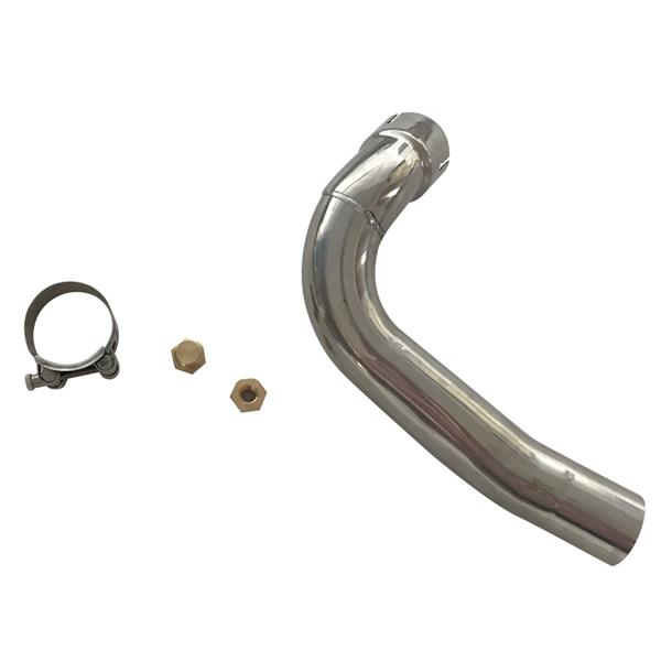 （亚马逊禁售）排气管Mid Pipe Decat Eliminator Exhaust For 2007-2017 2016 Honda CBR600RR CBR 600 S/S-4
