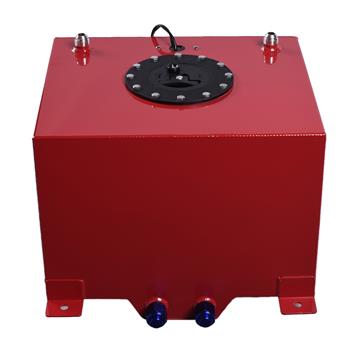 8加仑/30L 通用型铝合金燃油箱+油面传感器 红色