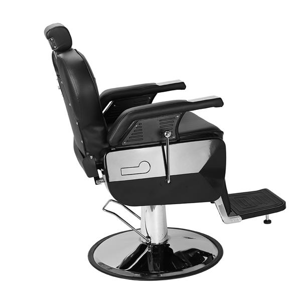 【HZ】HZ8702A经典理发大椅 黑色 -新  （本产品将拆分成两个包裹发货）-4