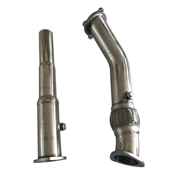 （亚马逊禁售）排气管For 99-04 VW Golf/GTi/Jetta/Beetle 1.8T Stainless Exhaust Pipe Turbo Downpipe US-4