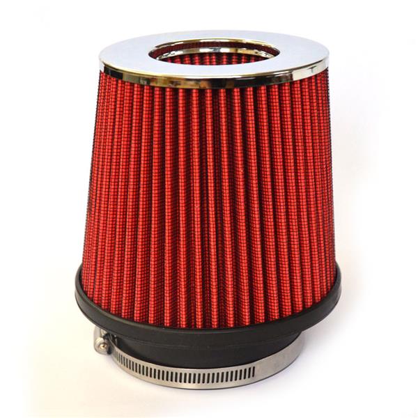 3.5" 短空滤89mm 红色-1