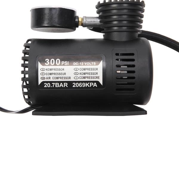 300PSI 12V 塑料充气泵  TH-001-11