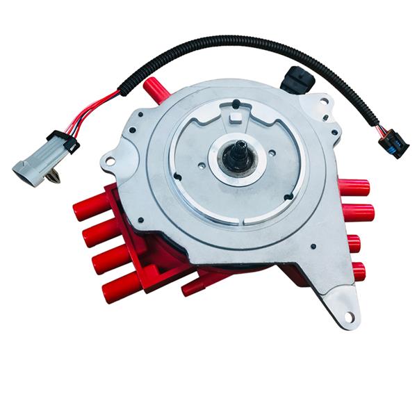 分电器 COMPLETE IGNITION DISTRIBUTOR OPTISPARK for CAMARO CORVETTE FIREBIRD V8 red-3