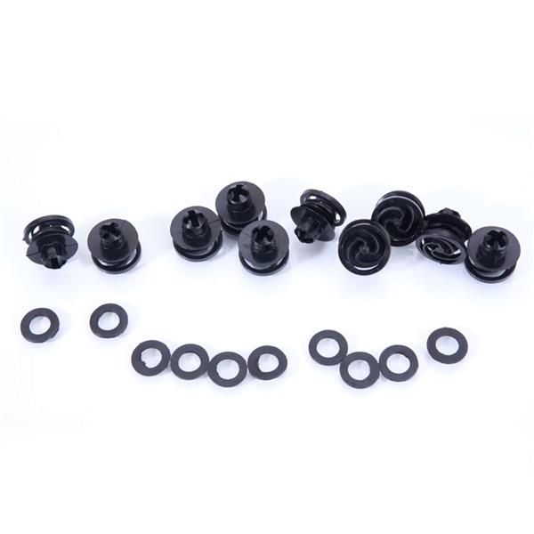 1Set/10pcs Door Trim Clip OEM 3B0-868-243 Black-1