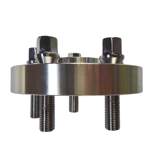 法兰盘 15mm 5x100PCD 57.1CB 14x1.5 Thread 锥形螺栓-30