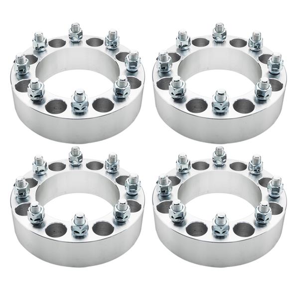 轮毂适配器-74-8x6.5-2-126.15-9/16"-Silver-2