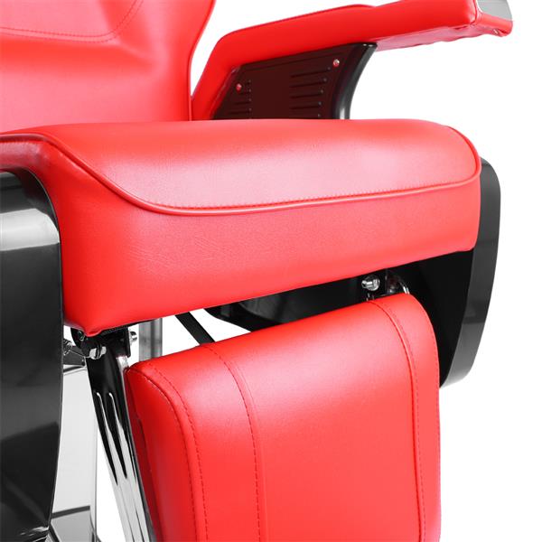 【HZ】HZ8702A经典理发大椅 红色（本产品将拆分成沙发和铁件两个包裹）(旧编码：88430000）-29
