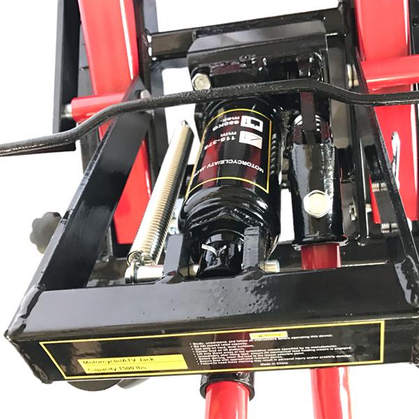 1500磅 摩托车ATV修理升降器  红色DL1115A-24