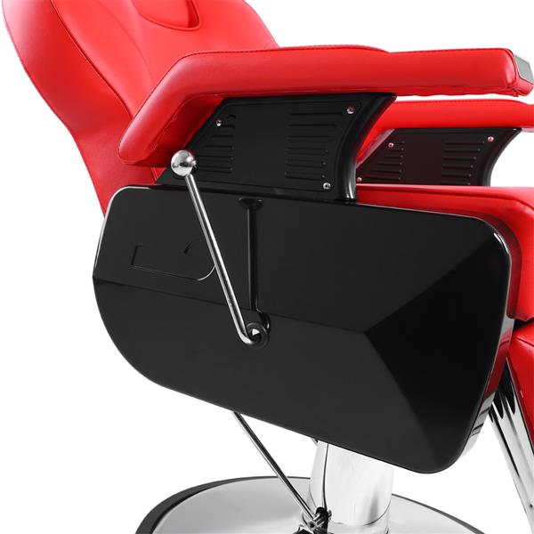 【HZ】HZ8702A经典理发大椅 红色（本产品将拆分成沙发和铁件两个包裹）(旧编码：88430000）-17