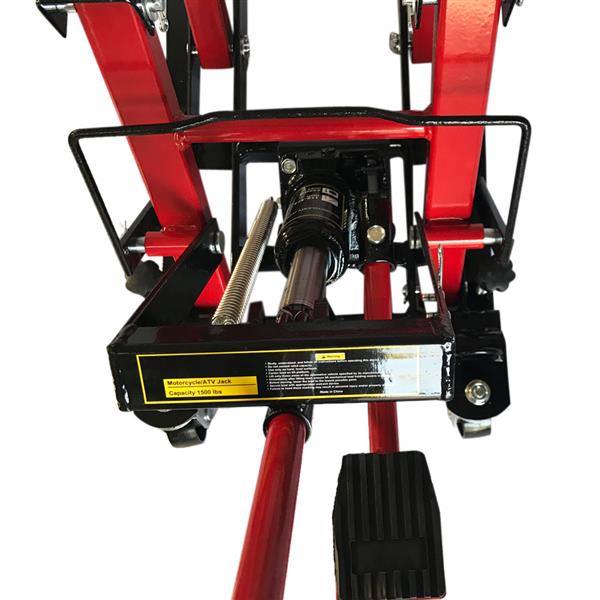 1500磅 摩托车ATV修理升降器  红色DL1115A-9