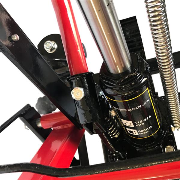 1500磅 摩托车ATV修理升降器  红色DL1115A-31