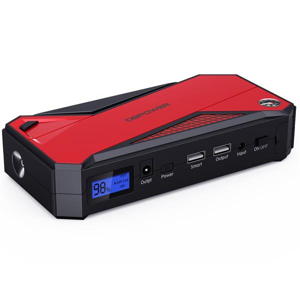 DBPOWER DJS50 800A 18000 毫安汽车应急电源 （红黑） US 内置锂电池（该产品在亚马逊平台存在侵权风险）-5