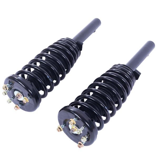 2 Pcs Iron Shock Absorber 17-171691R-171691L JB Black-1