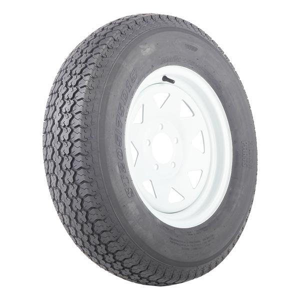 WD ST205/75D15 5Lug 6PR H188 * 1 White Rim 车轮 MP-6