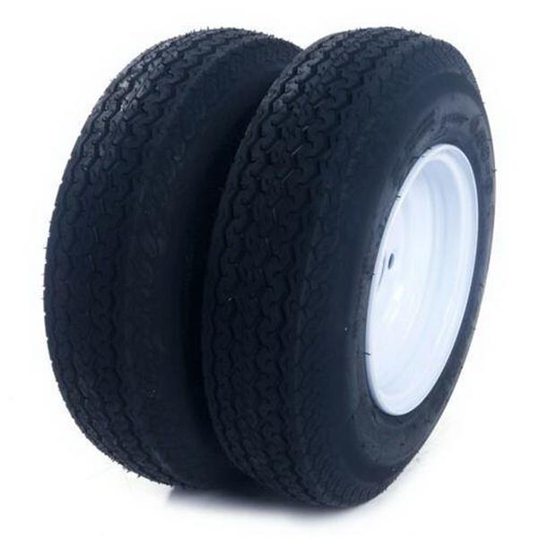 WD 4.80-8 5Lug 4PR P819*2 White Rim 车轮 MP-2