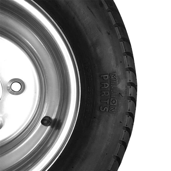 WD 20.5x8.0-10-5LUG 6PR P825 * 2 Silver RIM 车轮 MP-7