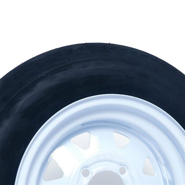 WD 4.8-12-6PR-5LUG P811 * 1 White RIM 车轮 MP-3