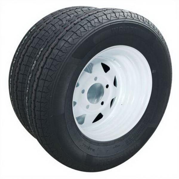 WD ST175/80R13 5Lug 6PR White Rim WR078*2 车轮 MP-4