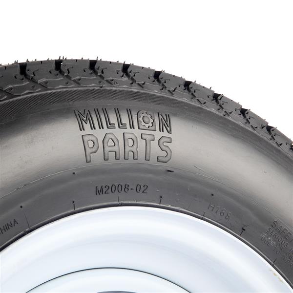 WD ST175-80D-13 5Lug 6PR H188 * 2 White Rim 车轮 MP-11