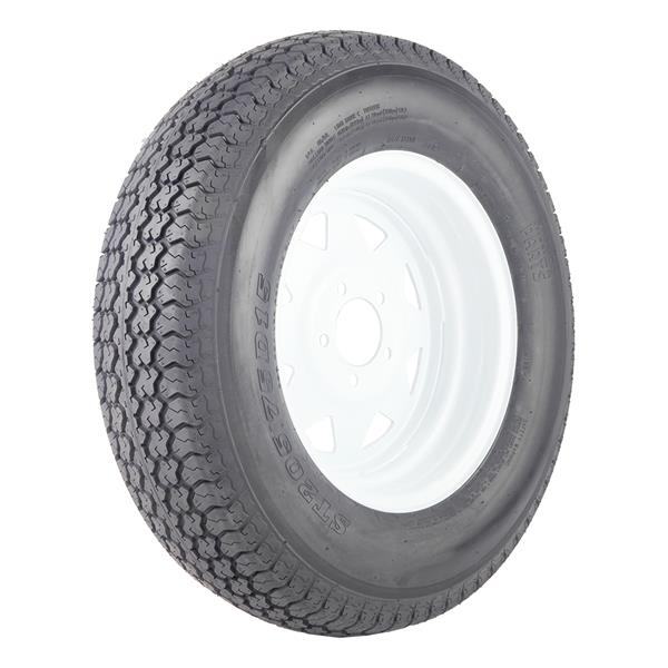 WD ST205/75D15 5Lug 6PR H188 * 1 White Rim 车轮 MP-5