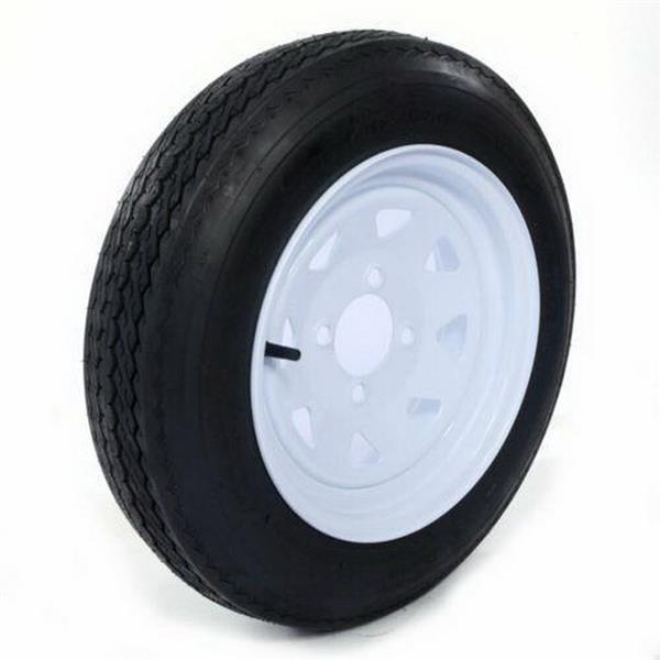 WD 4.80-12 4Lug 4PR P811 * 2 White Rim 车轮 MP-3