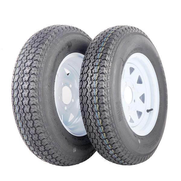 WD ST175-80D-13 5Lug 6PR H188 * 2 White Rim 车轮 MP-8