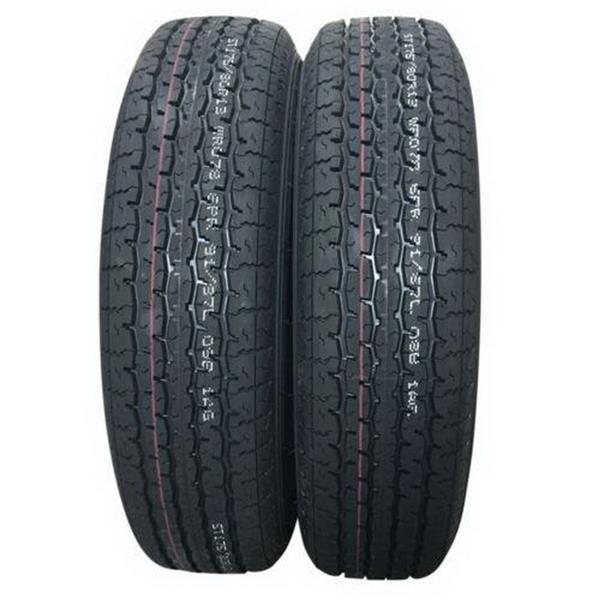 WD ST175/80R13 5Lug 6PR White Rim WR078*2 车轮 MP-7