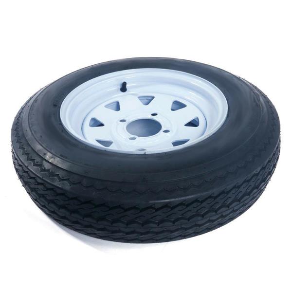 WD 4.8-12-6PR-5LUG P811 * 1 White RIM 车轮 MP-6