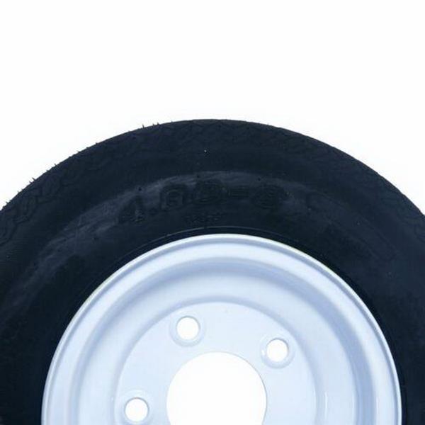 WD 4.80-8 5Lug 4PR P819*2 White Rim 车轮 MP-4