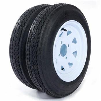 WD 4.8-12-4PR-4LUG P811 * 1 White RIM 车轮 MP