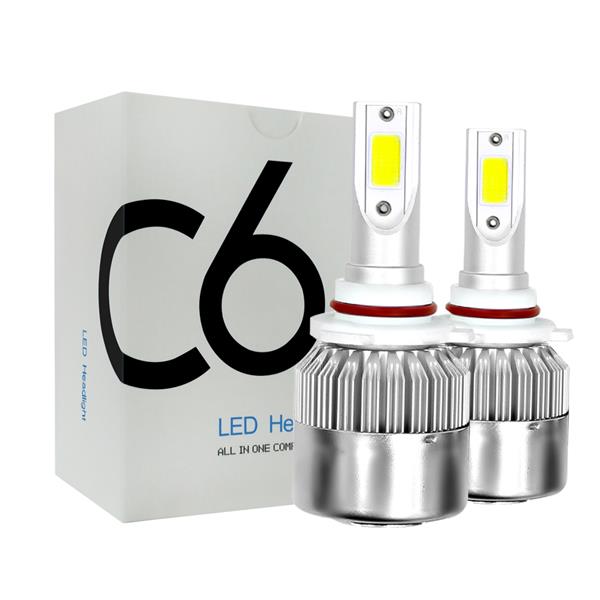 GZQP-LED车灯-1 Pair 9006 Headlight Coversion LED Bulb Kit Low Beam For 1996-1998 BMW 328i-2